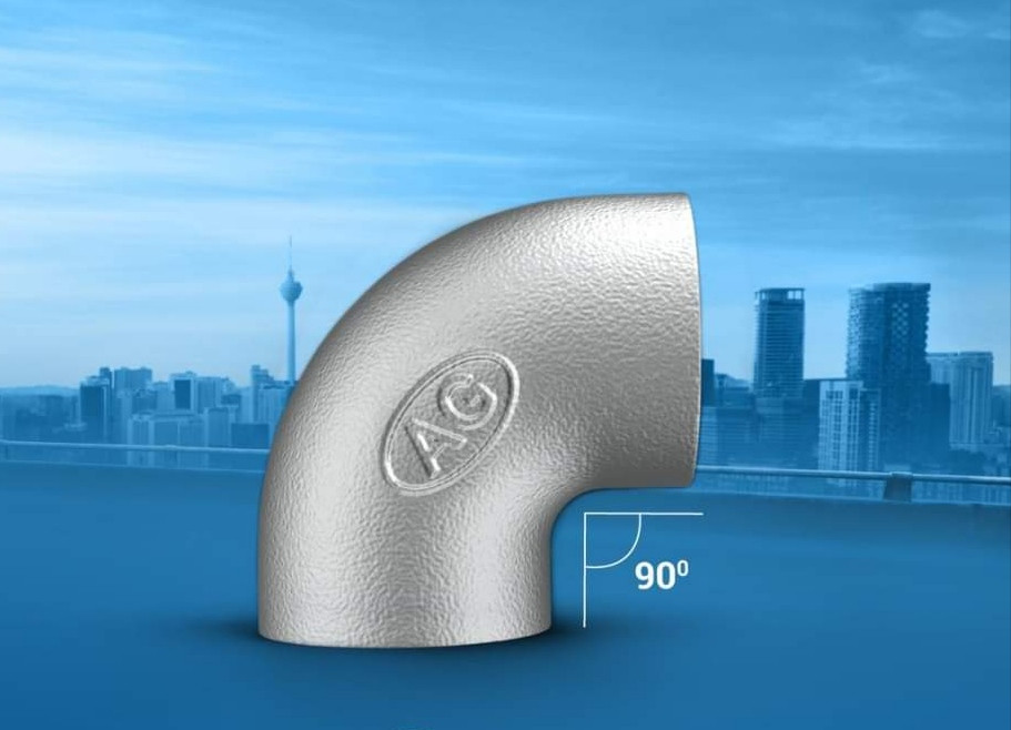 1"  Plain elbow