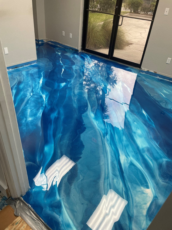 Epoxy flooring